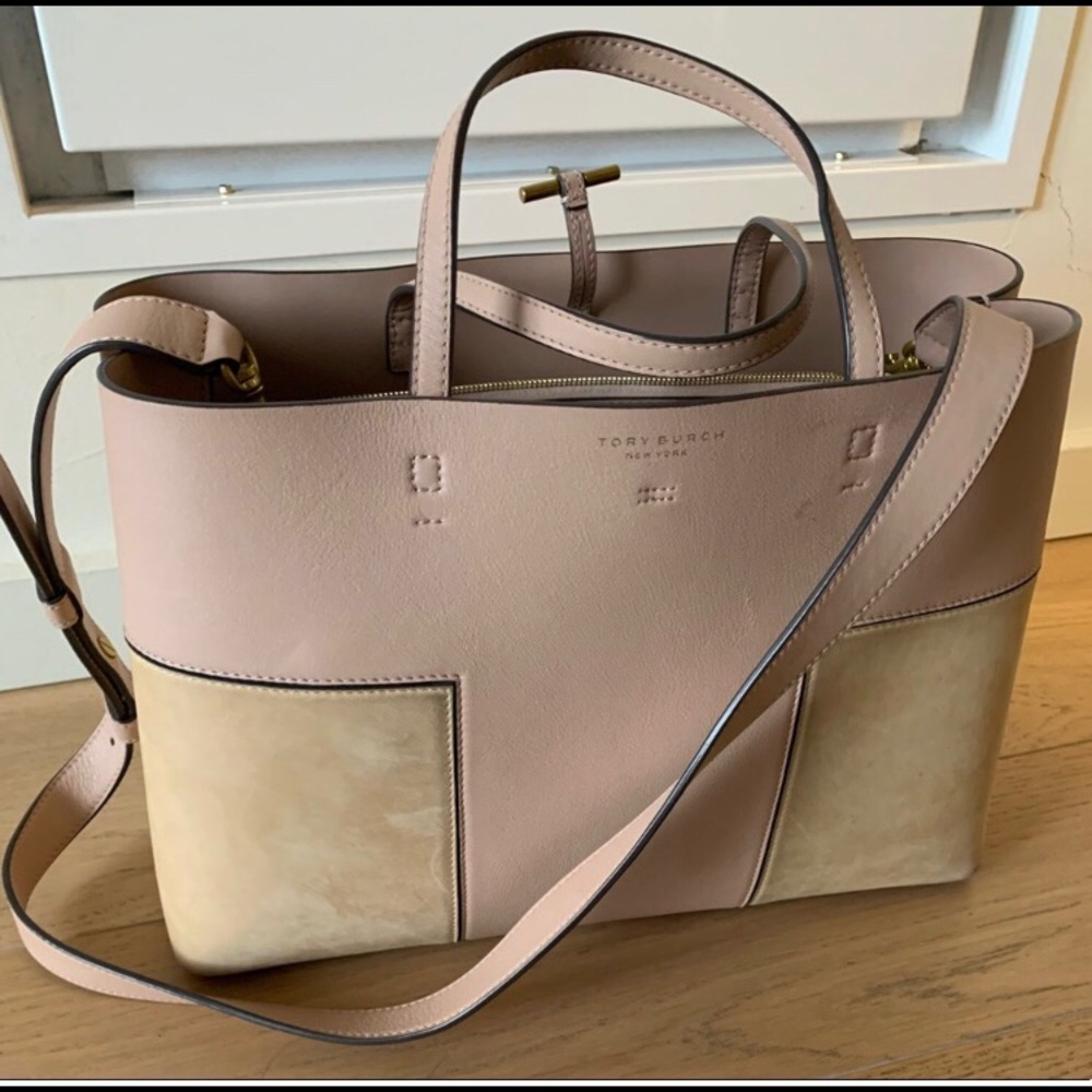Tory Burch Block T Tote Handbag